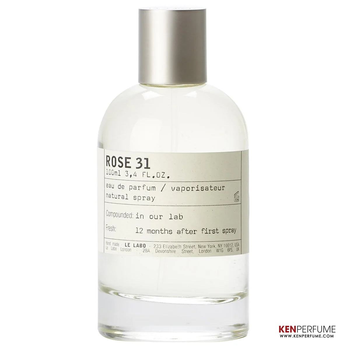 Nước Hoa Unisex Le Labo Rose 31