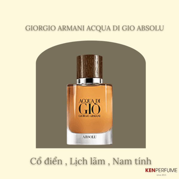 Nước Hoa Nam Giorgio Armani Acqua Di Giò Absolu