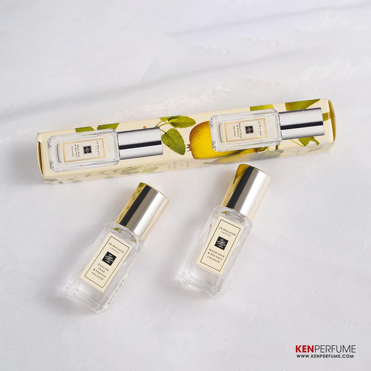 JO MALONE - Set 2 Món Mini 9ml ( English Pear - Wood Sage )