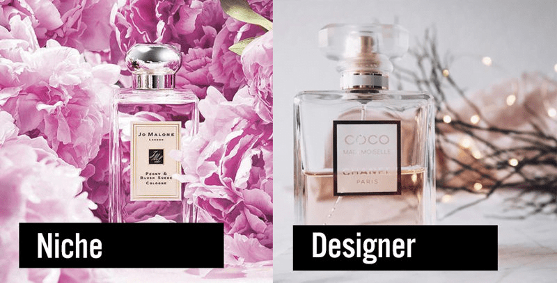 So sánh nước hoa Niche và Designer chính hãng