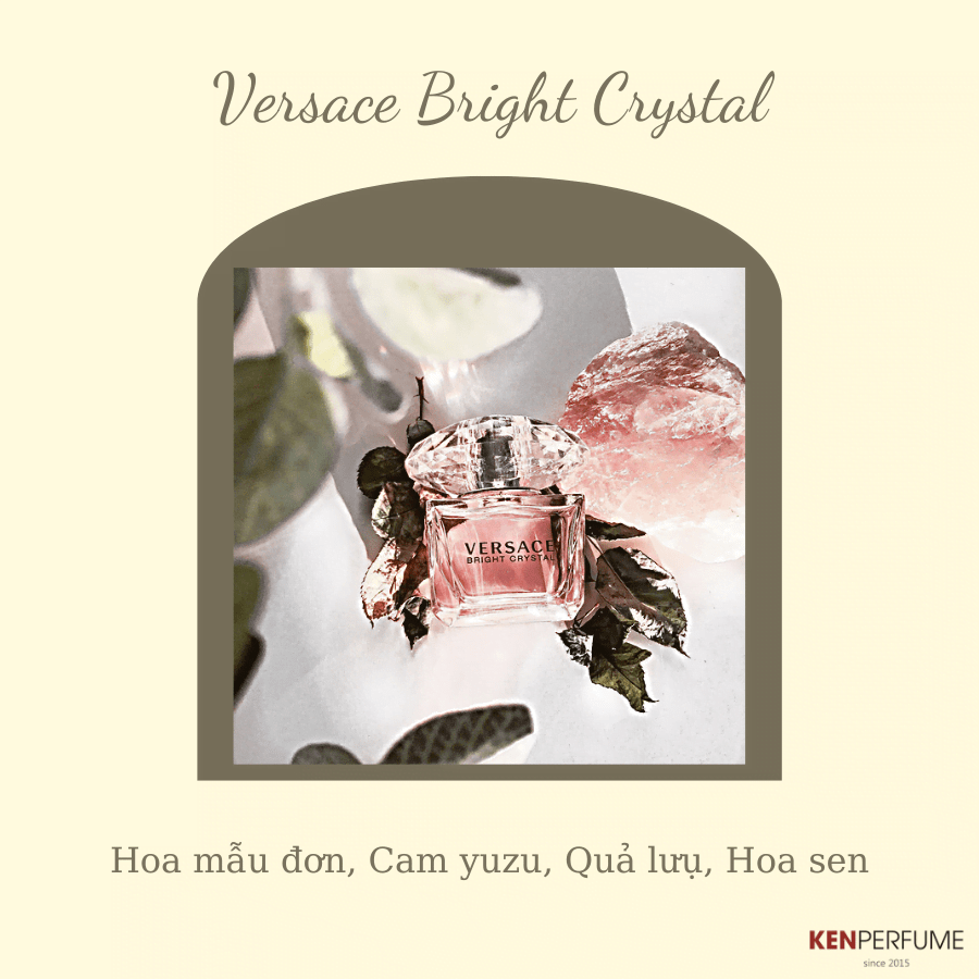 Nước hoa nữ Versace - Thương hiệu nước hoa được nhiều chị em đam mê