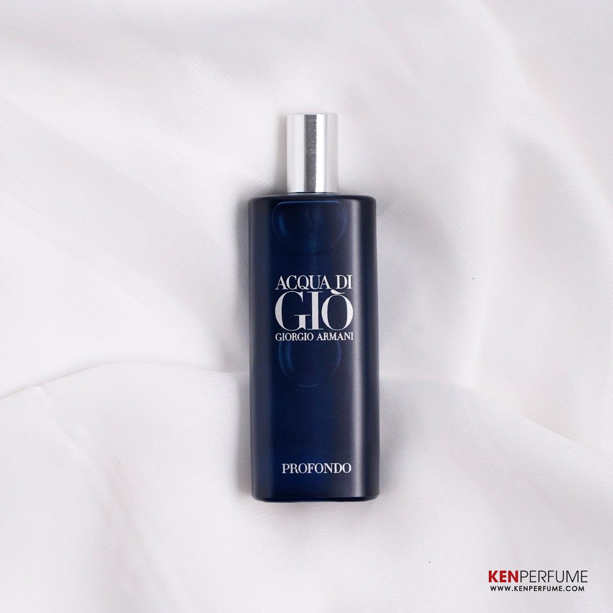GIORGIO ARMANI - Acqua Di Giò Profondo EDP 15ml Mini ( Xanh Nam)