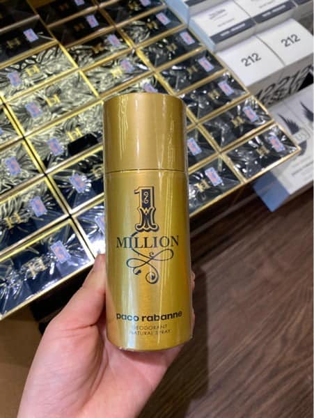 Xịt Khử Mùi Nước Hoa Nam Paco Rabanne One Million