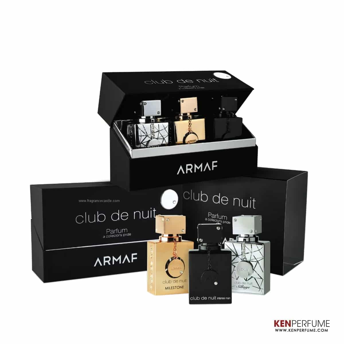 Set Nước Hoa Nam Armaf Club De Nuit For Man (30ml x 3)
