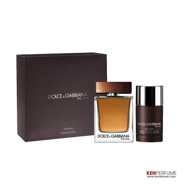 Set Nước Hoa Nam Dolce&Gabbana The One EDT (100ml + LKM 70g)