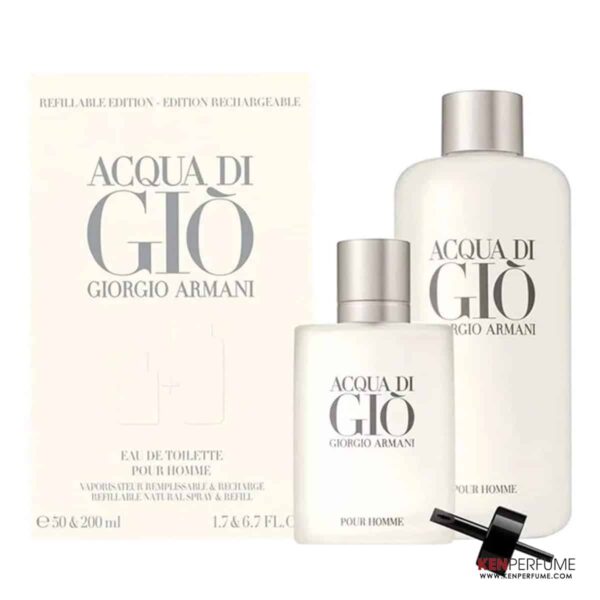 Set Nước Hoa Nam Giorgio Armani Acqua Di Giò EDT (50ml + 200ml)