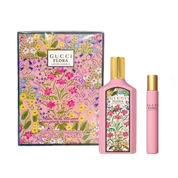 Set Nước Hoa Nữ Gucci Flora Gorgeous Gardenia EDP (100ml +7.4ml)