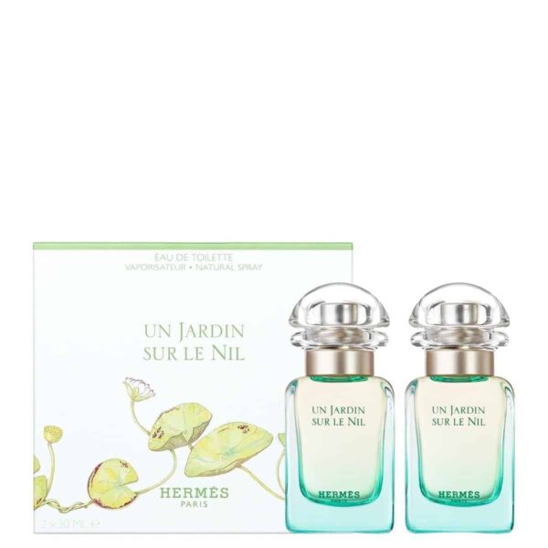Set Nước Hoa Unisex Hermès Un Jardin Sur Le Nil (30ml + 30ml)