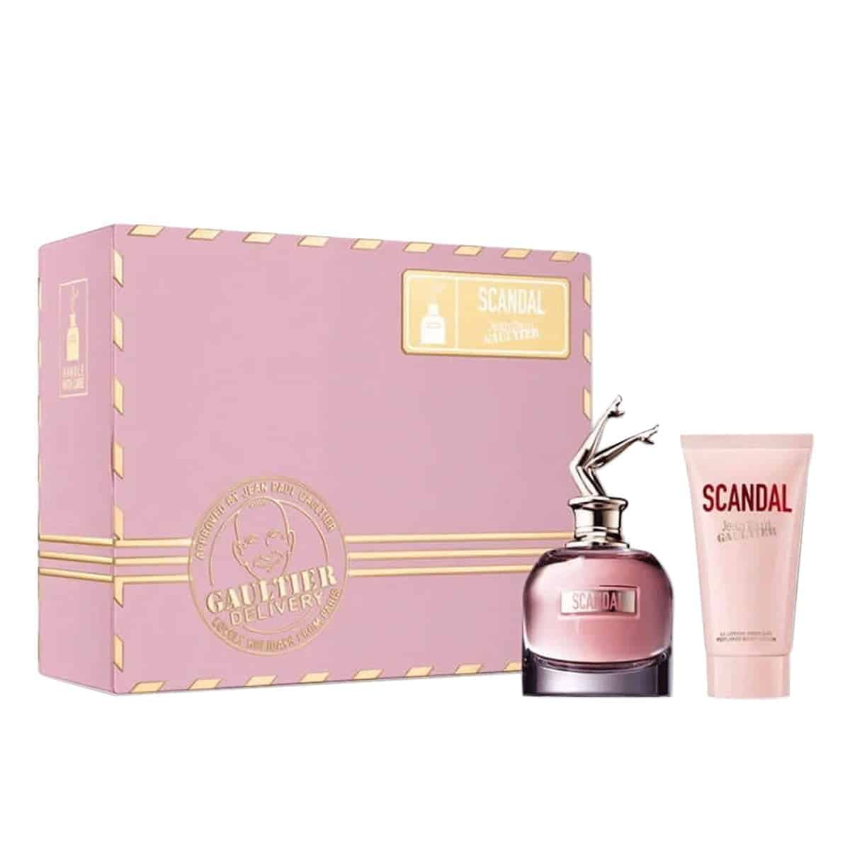 Set Nước Hoa Nữ Jean Paul Gaultier Scandal EDP (80ml + Lotion 75ml)