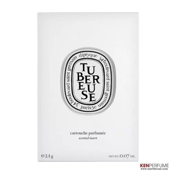 Nước Hoa Ô Tô Diptyque Car Diffuser And Insert Tubéreuse / Tuberose 2.1g