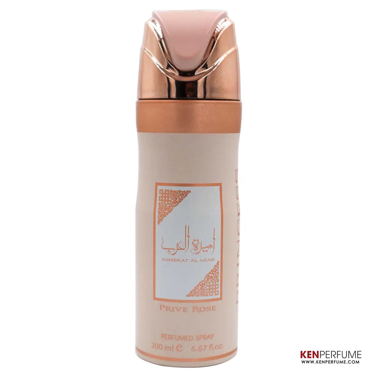 Lattafa Xịt Khử Mùi Toàn Thân Ameerat Al Arab Prive Rose 200ml 